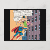 Superman Comic Panel — Accidental-Prone Lois Briefkaart (Voorkant)