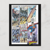 Superman Comic Panel - Clark's Origins 2 Briefkaart (Voorkant)