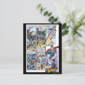 Superman Comic Panel - Clark's Origins 2 Briefkaart (Staand voorkant)