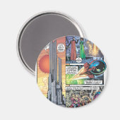 Superman Comic Panel - Clark's Origins Magneet (Voorkant / Achterkant)