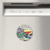 Superman Comic Panel - Lois an Instant Magneet (Insitu (Vaatwasser))