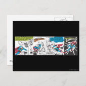 Superman Comic Panels 2 Briefkaart (Voorkant / Achterkant)