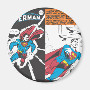 Superman Comic Panels Magneet
