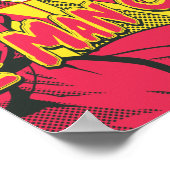 Superman Comic Panels Poster (Hoek)