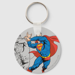 Superman Comic Panels Sleutelhanger