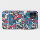 Superman Comic Patroon Case-Mate iPhone Case (Achterkant (horizontaal))