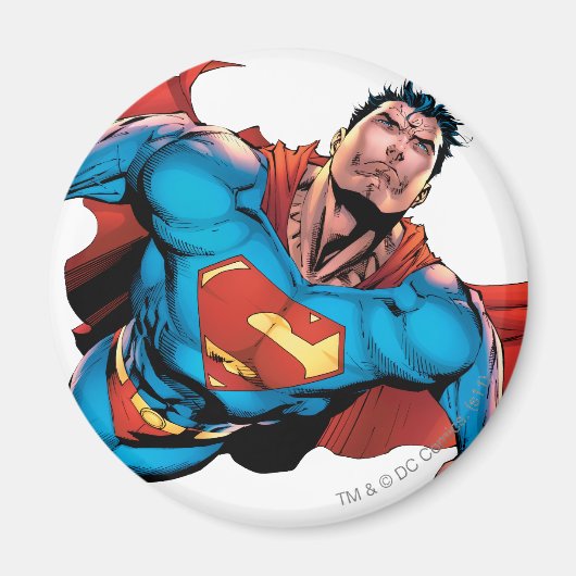 Superman Comic Style Magneet (Voorkant)