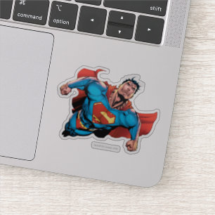 Superman Comic Style Sticker