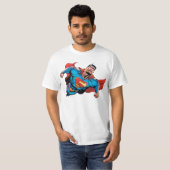 Superman Comic Style T-shirt (Voorkant volledig)
