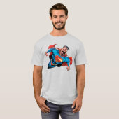 Superman Comic Style T-shirt (Voorkant volledig)