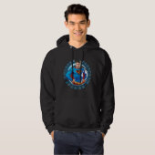 Superman Courage Sterkte Kracht Hoodie (Voorkant volledig)