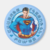 Superman Courage Sterkte Kracht Magneet (Voorkant)