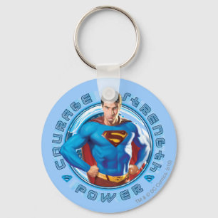 Superman Courage Sterkte Kracht Sleutelhanger