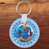 Superman Courage Sterkte Kracht Sleutelhanger (Voorkant)