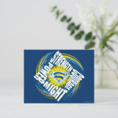 Superman Courage Sterkte Sterkte Sterkte Macht Briefkaart (Staand voorkant)