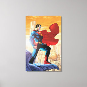 Superman Daily Planet Canvas Afdruk
