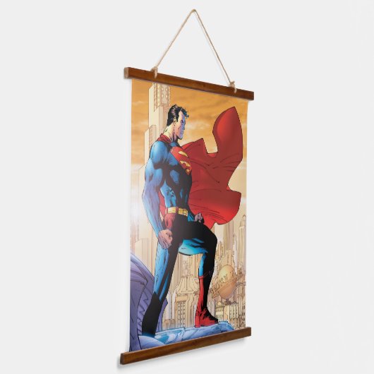 Superman Daily Planet Hangend Wandkleed (Gebogen)
