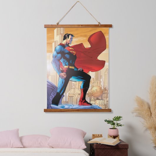 Superman Daily Planet Hangend Wandkleed (Slaapkamer)