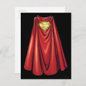 Superman - De Cape Briefkaart (Voorkant / Achterkant)