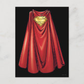 Superman - De Cape Briefkaart (Voorkant)