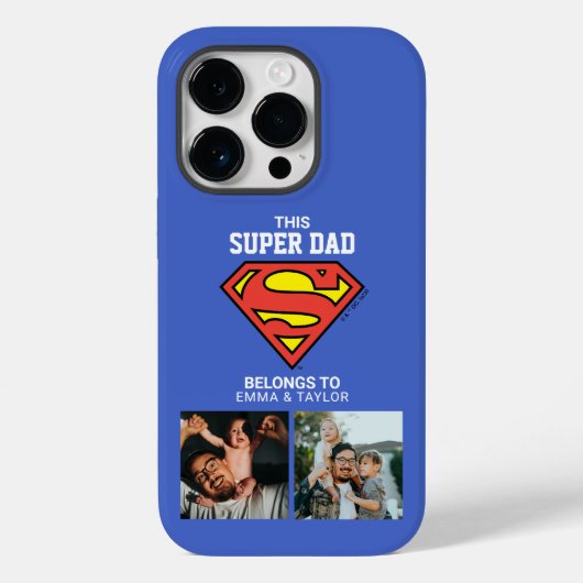 Superman | "Deze supervader behoort tot" Case-Mate iPhone Case (Achterkant)