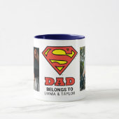 Superman | "Deze supervader behoort tot" Mok (Midden)