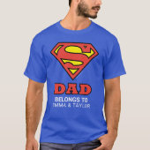 Superman | Deze supervader behoort tot T-shirt (Voorkant)