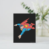 Superman Dives links Briefkaart (Staand voorkant)