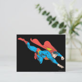 Superman Dives Right Briefkaart (Staand voorkant)