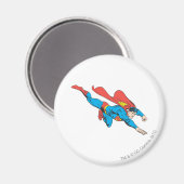 Superman Dives right Magneet (Voorkant / Achterkant)
