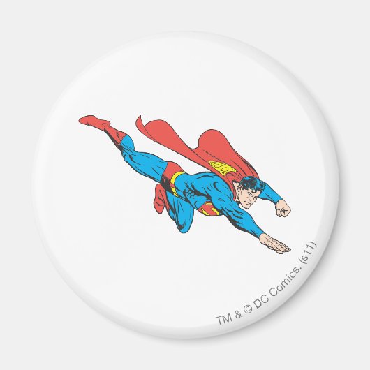 Superman Dives right Magneet (Voorkant)