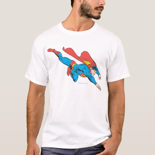 Superman Dives right T-shirt (Voorkant)