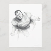 Superman Drawing Briefkaart (Voorkant)