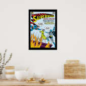Superman (dubbelfunctie met Batman) Poster (Keuken)