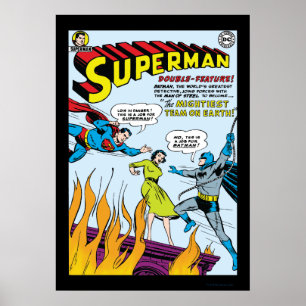 Superman (dubbelfunctie met Batman) Poster