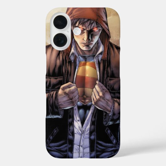 Superman Earth Hoesje - Kleur (Achterkant)