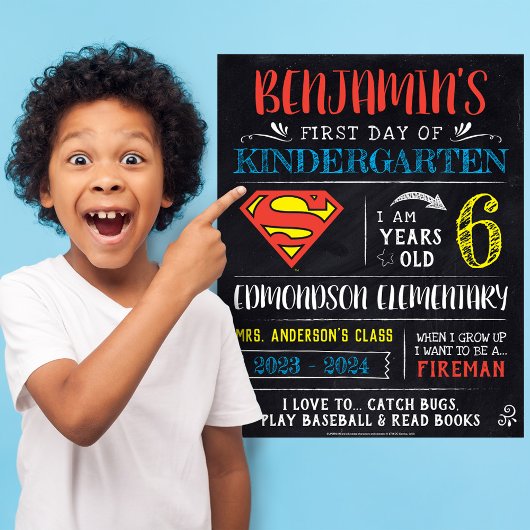 Superman | Eerste of laatste schooldag Poster