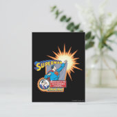 Superman en Clark Kent Briefkaart (Staand voorkant)