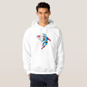 Superman en Krypto 2 Hoodie (Voorkant volledig)