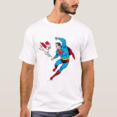 Superman en Krypto 2 T-shirt (Voorkant)