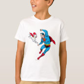 Superman en Krypto 2 T-shirt (Voorkant)
