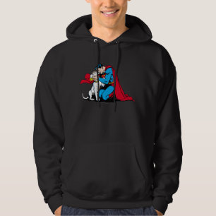 Superman en Krypto Hoodie