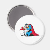 Superman en Krypto Magneet (Voorkant / Achterkant)