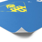 Superman en Krypto nemen vlucht Poster (Hoek)