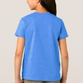 Superman en Krypto nemen vlucht Tri-Blend Shirt (Achterkant)