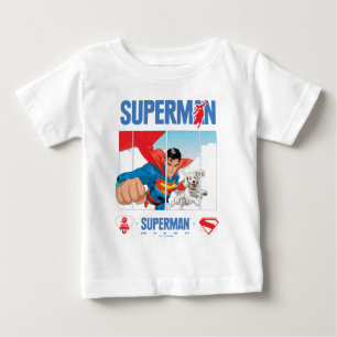 Superman en Krypto slaan hun vleugels uit