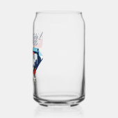 Superman en Krypto stijgen Blikvorm Glas (Links)