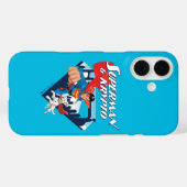 Superman en Krypto stijgen Case-Mate iPhone Case (Achterkant (horizontaal))