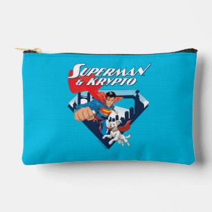 Superman en Krypto stijgen Etui