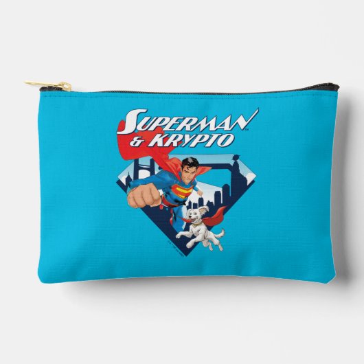 Superman en Krypto stijgen Etui (Voorkant)